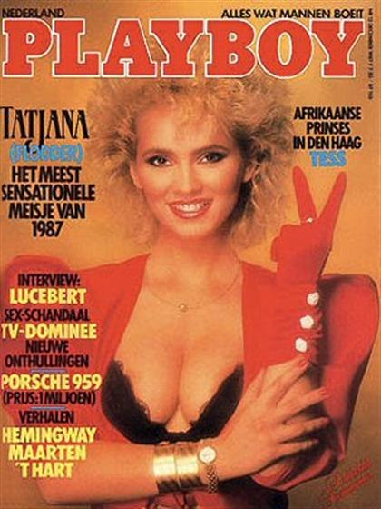 Dutch celebrity Playboy cover