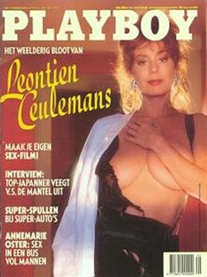 Dutch celebrity Playboy cover