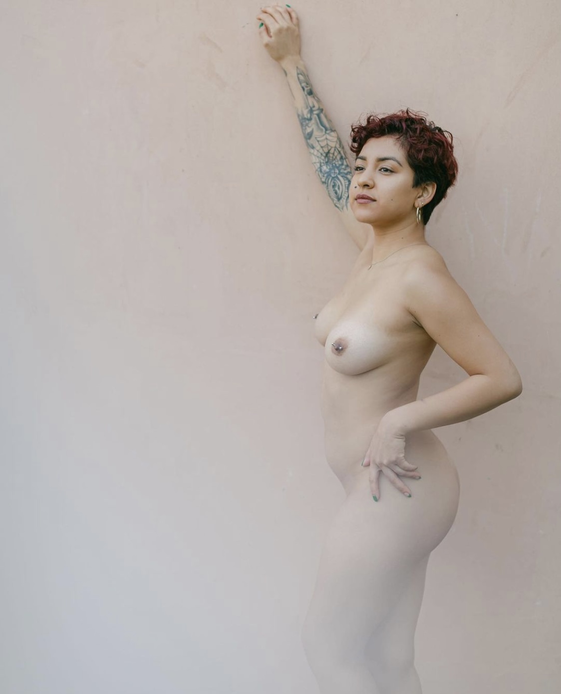 Irie Valdez nude photoshoot at the beach