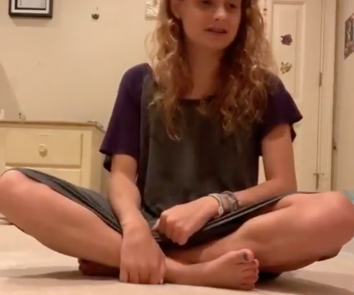 Young Virgin Teen Schoolgirl Slut Showing off Tight Skirt and Pussy