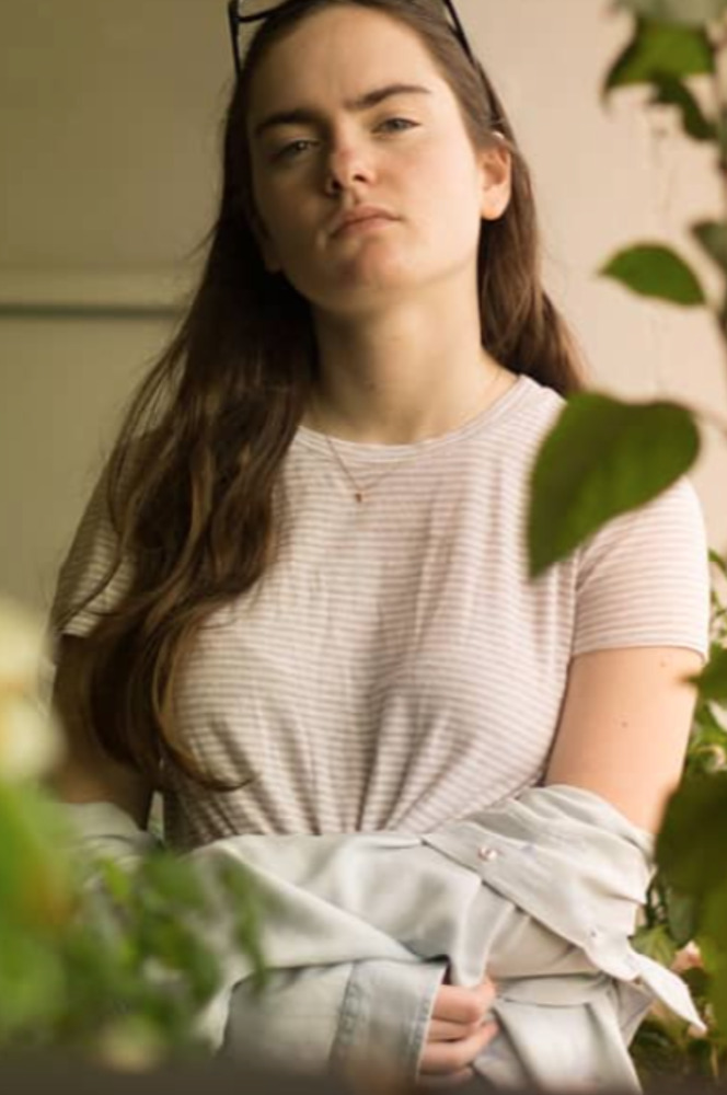 Sexy Garden Teen Model