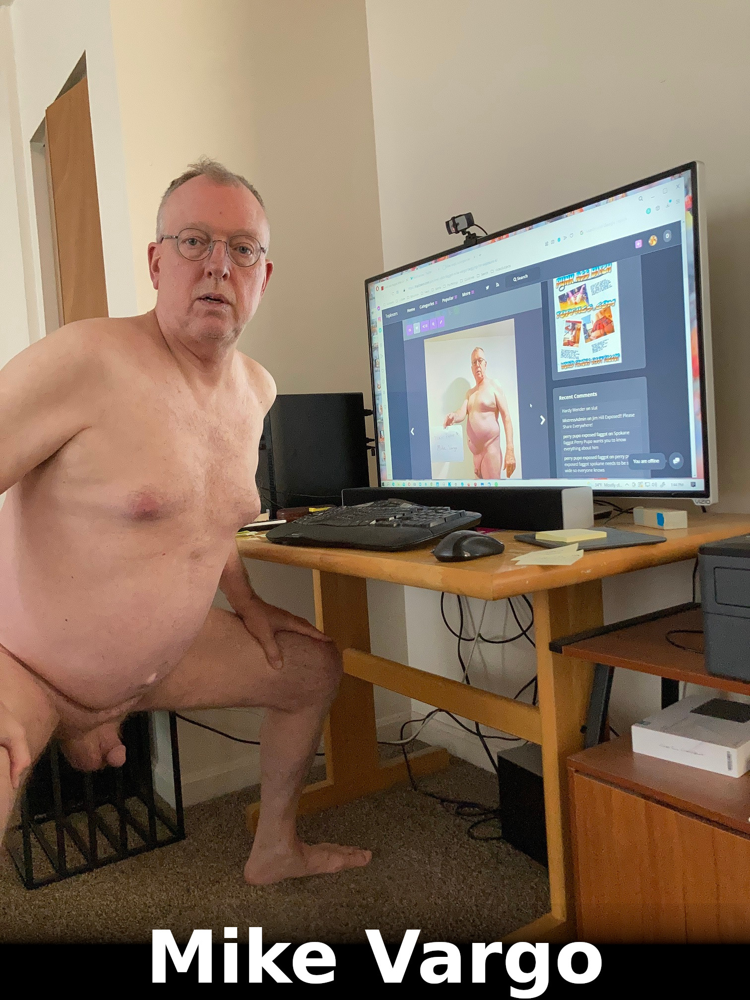 Mike Vargo naked exposure freak