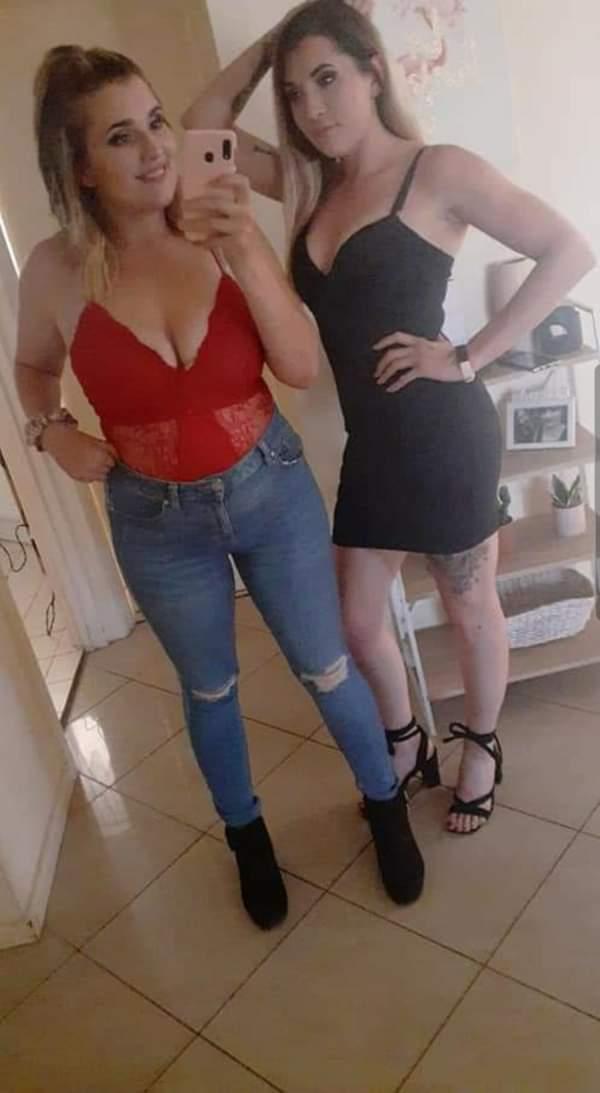 #meganrose #emily #cumsisters #cocktwins