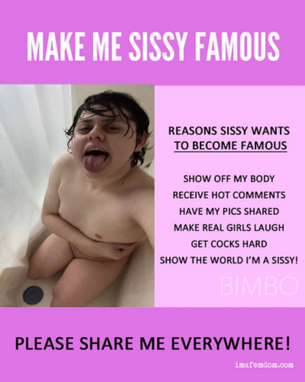 Exposed Sissy Faggot