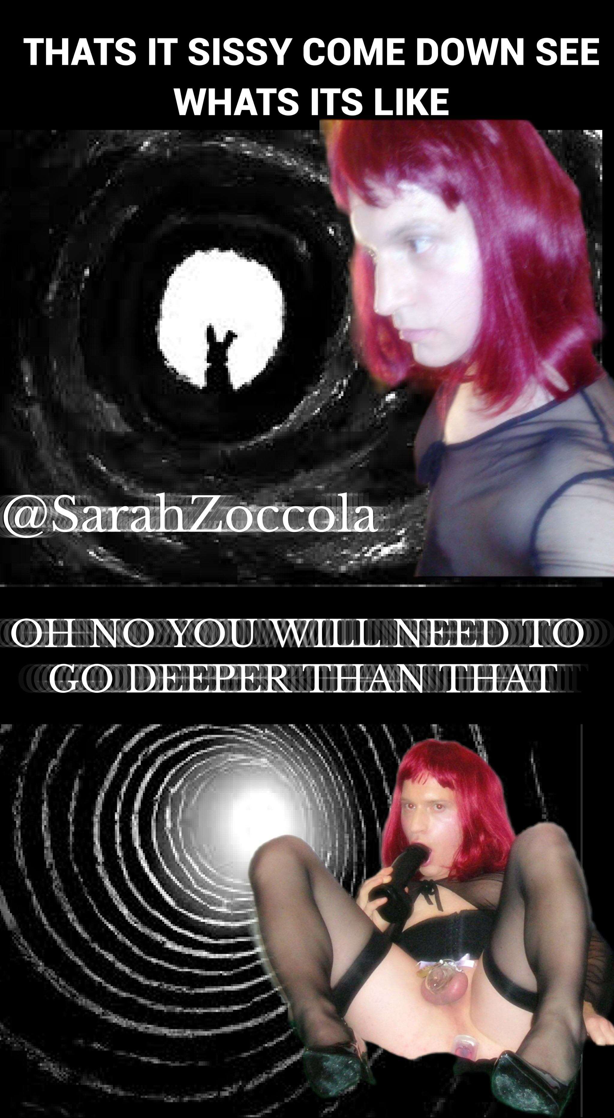SarahZoccola sissy exposed