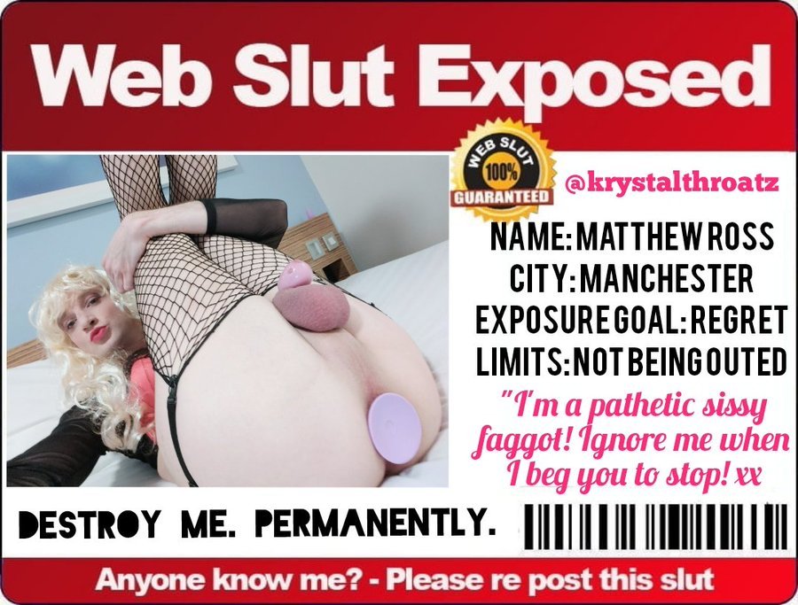 Matthew Ross - Exposed Faggot