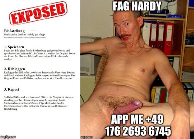 Fag hardy Wender Germany old slut