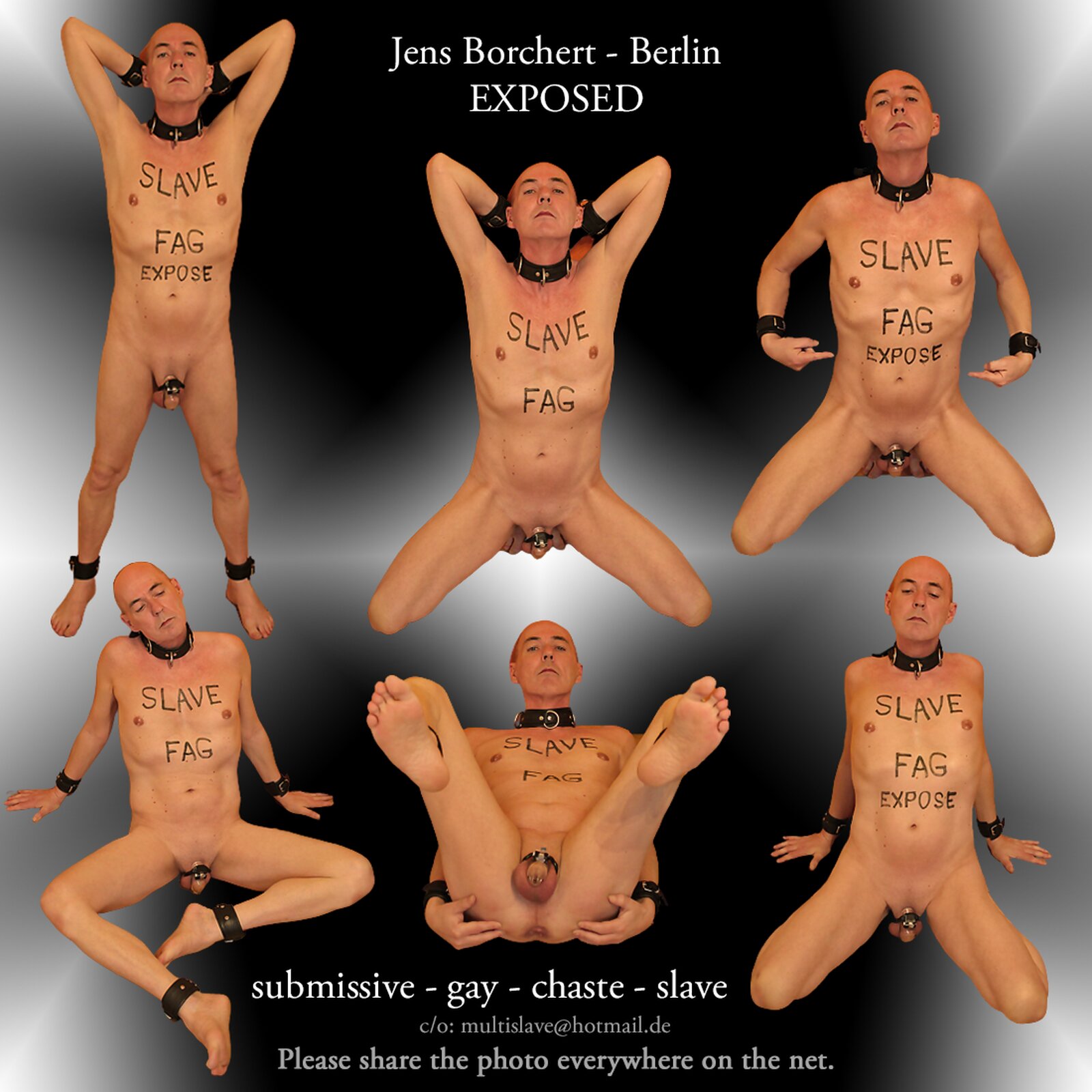 Faggot Jens Borchert Berlin