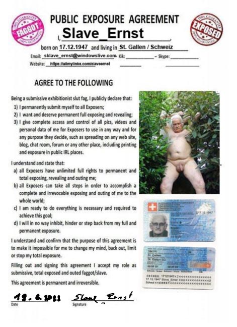 exposure whores faggot PEA