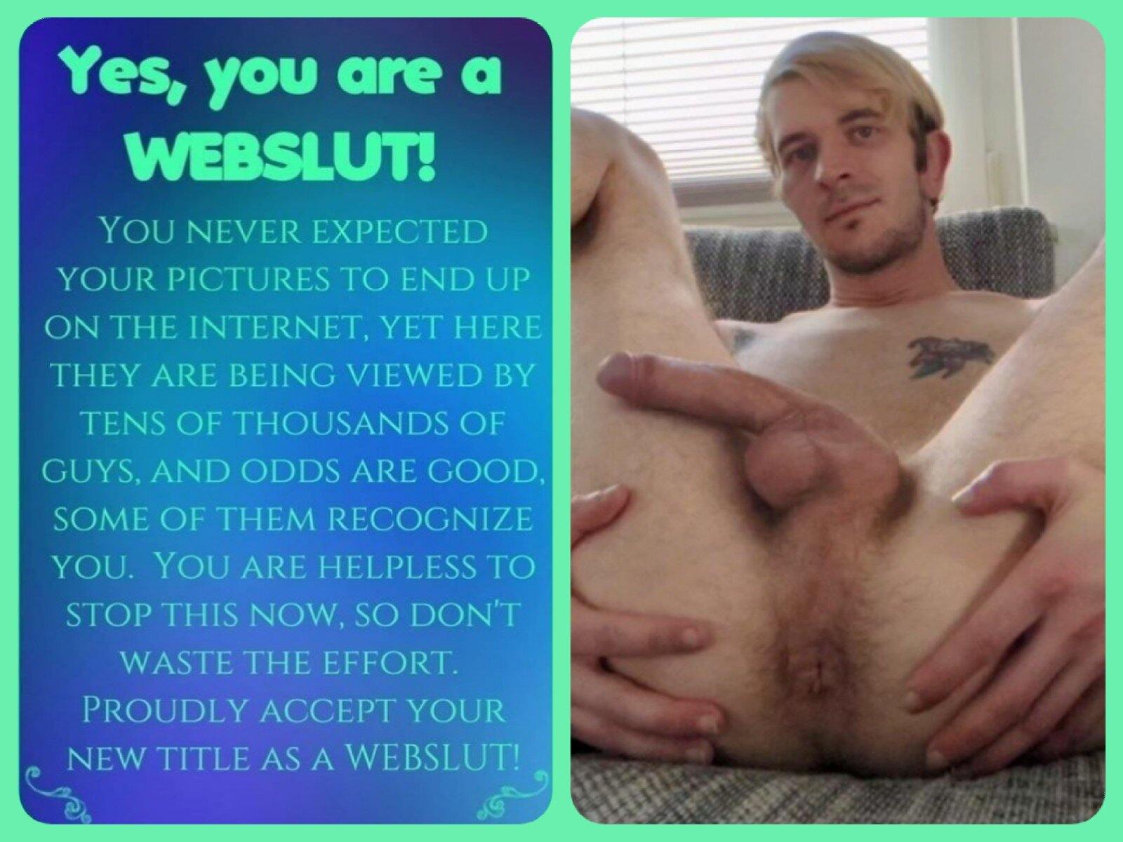 Exposed faggot webslut