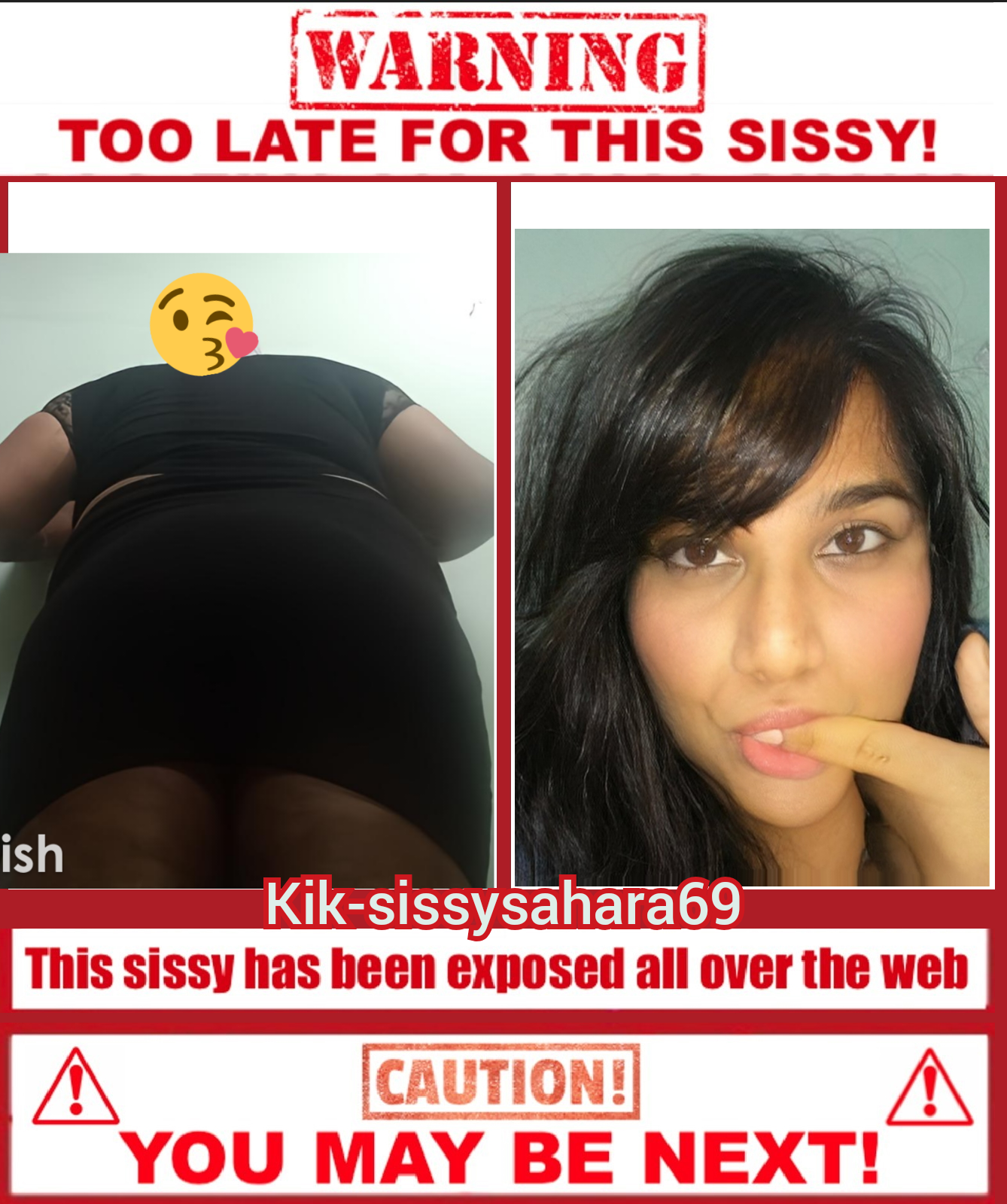 Too late sissy