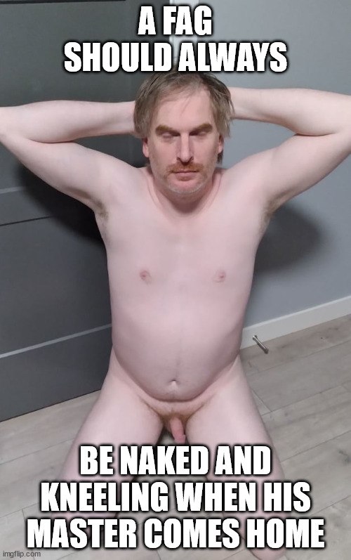 Exposed Faggot