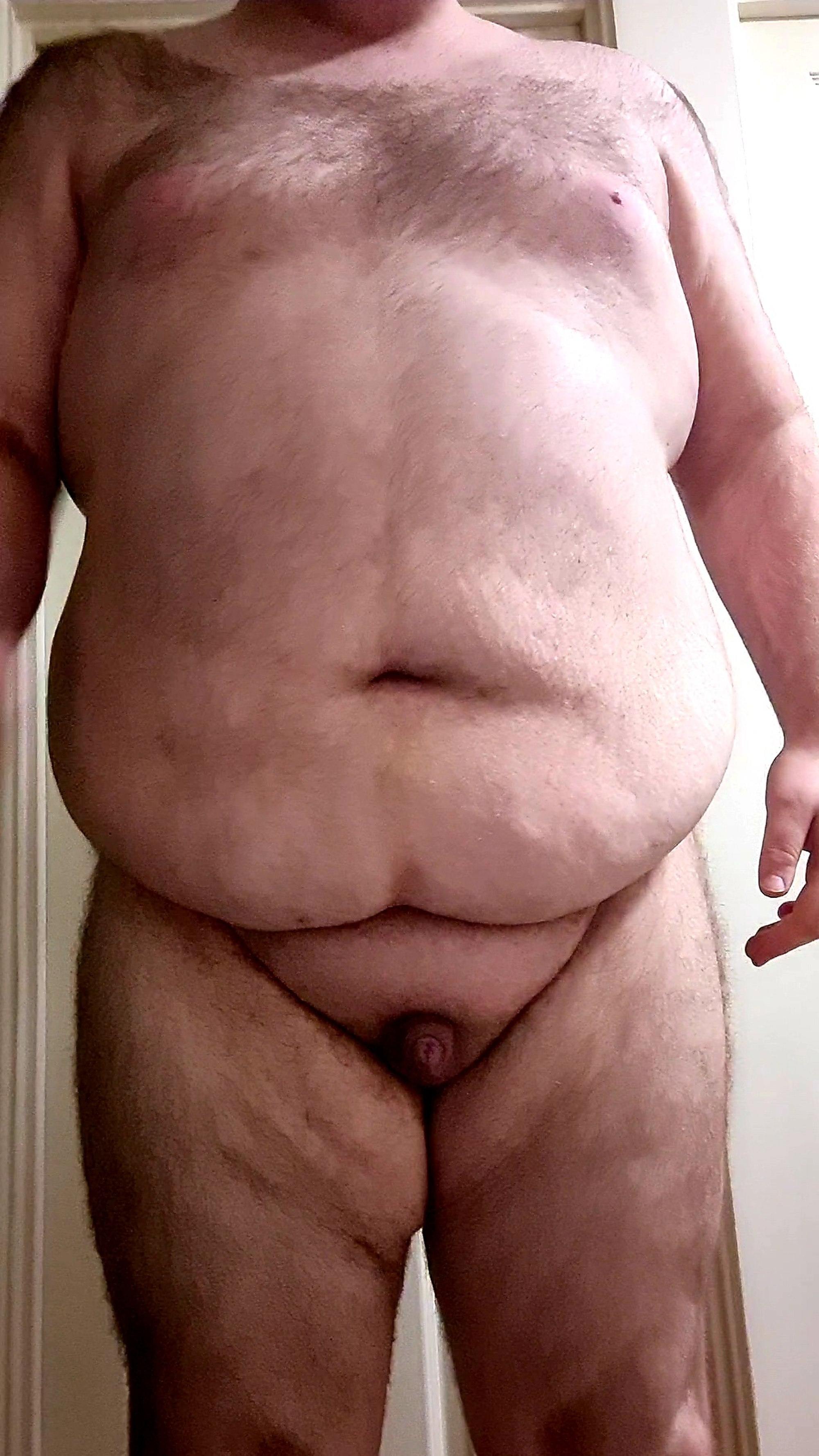 PICunt com Fat fag with micropenis 