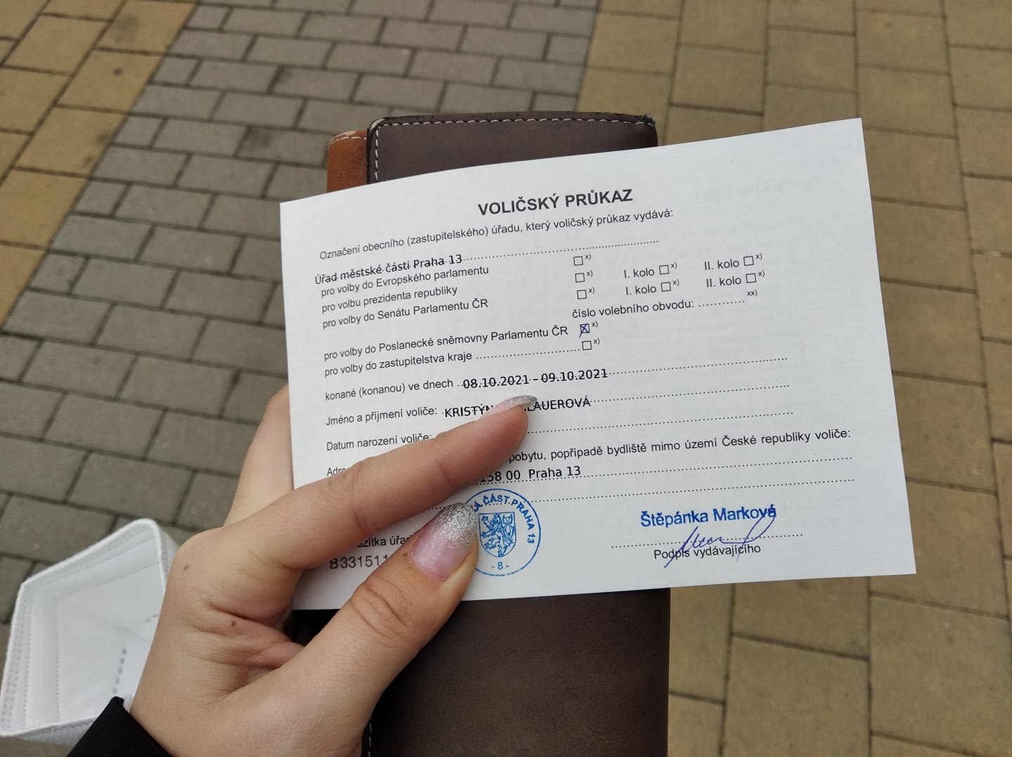 Kristýna Šmilauerová Praha