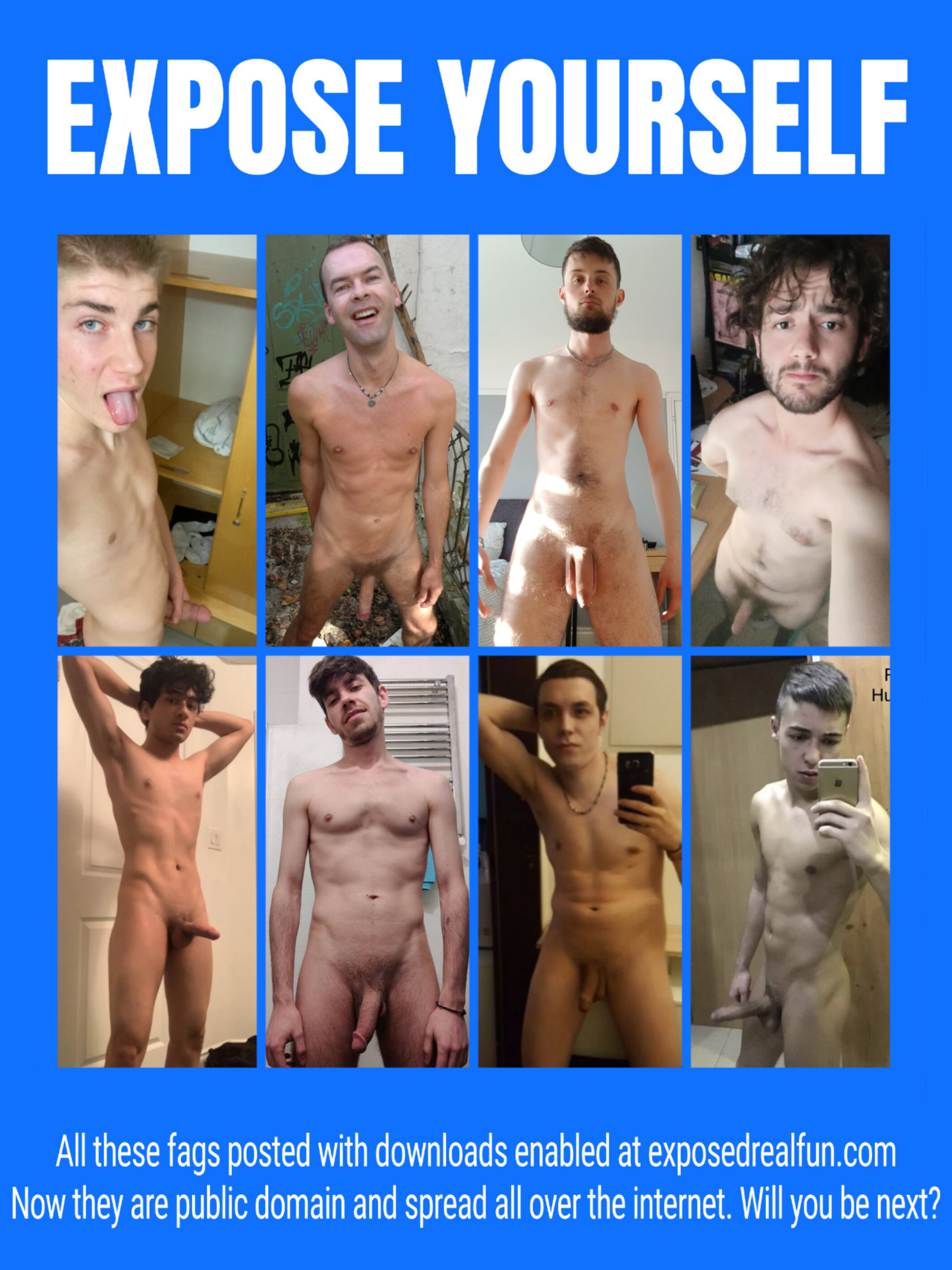 Exposedrealfun faggots collage