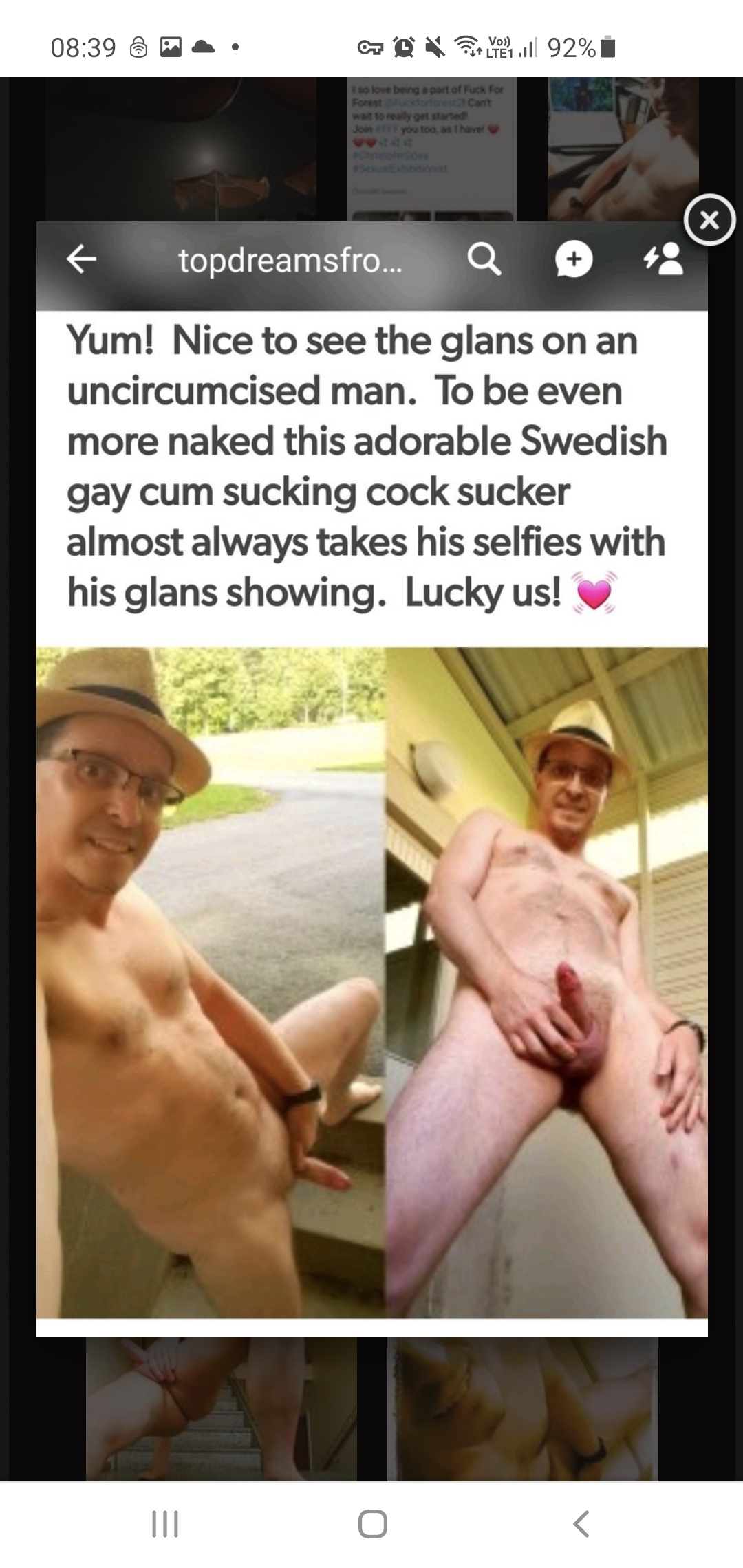 PICunt.com - Christofer Döss Sex Exhib & Public Masturbating FAGGOT