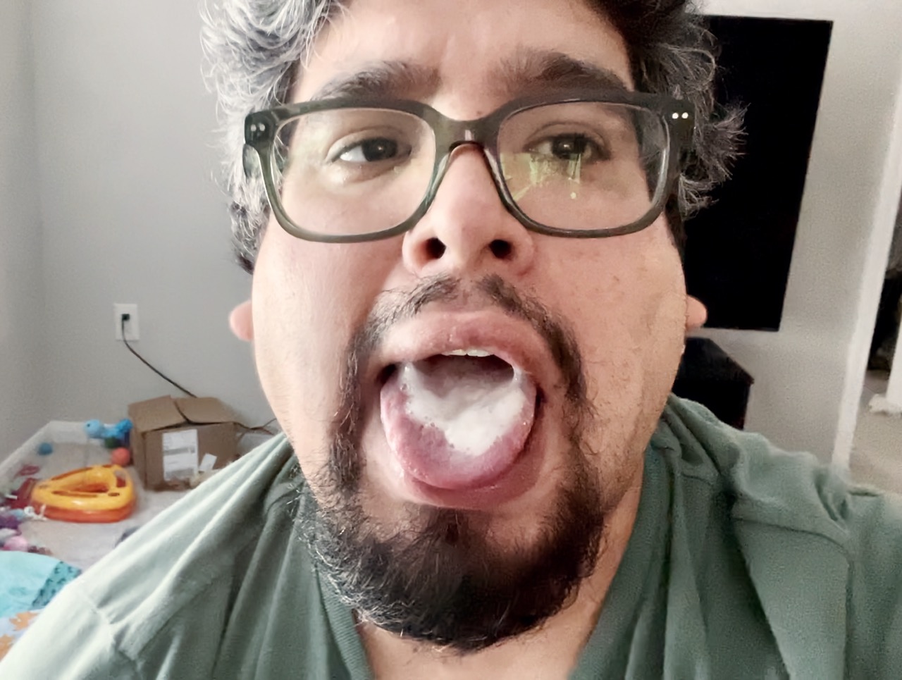 Michael Mirales Mouthful of Cum Cocksucker