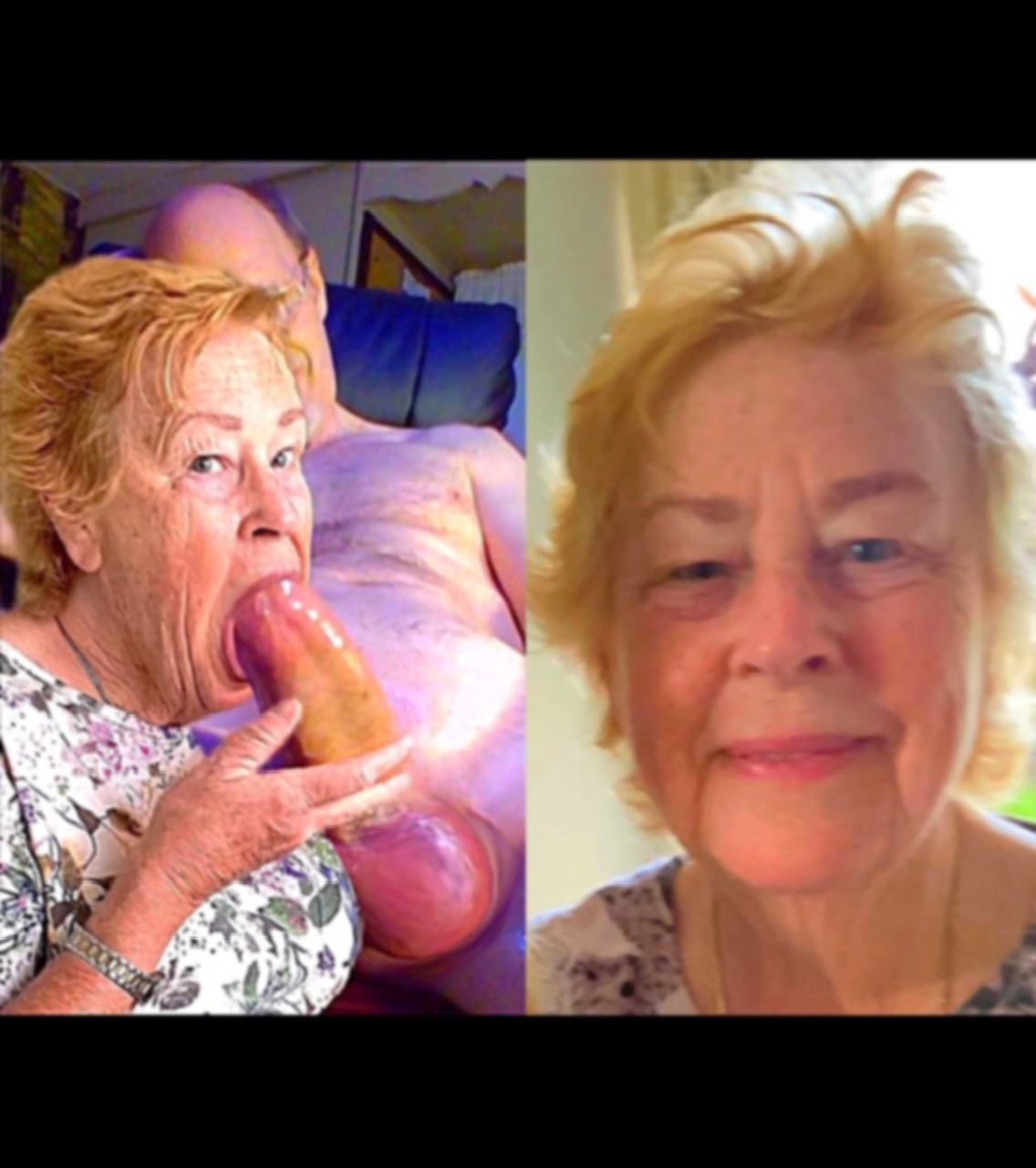 1136px x 1280px - PICunt.com - Granny Blowjob Porn Slut Before and After Sucking off Cock