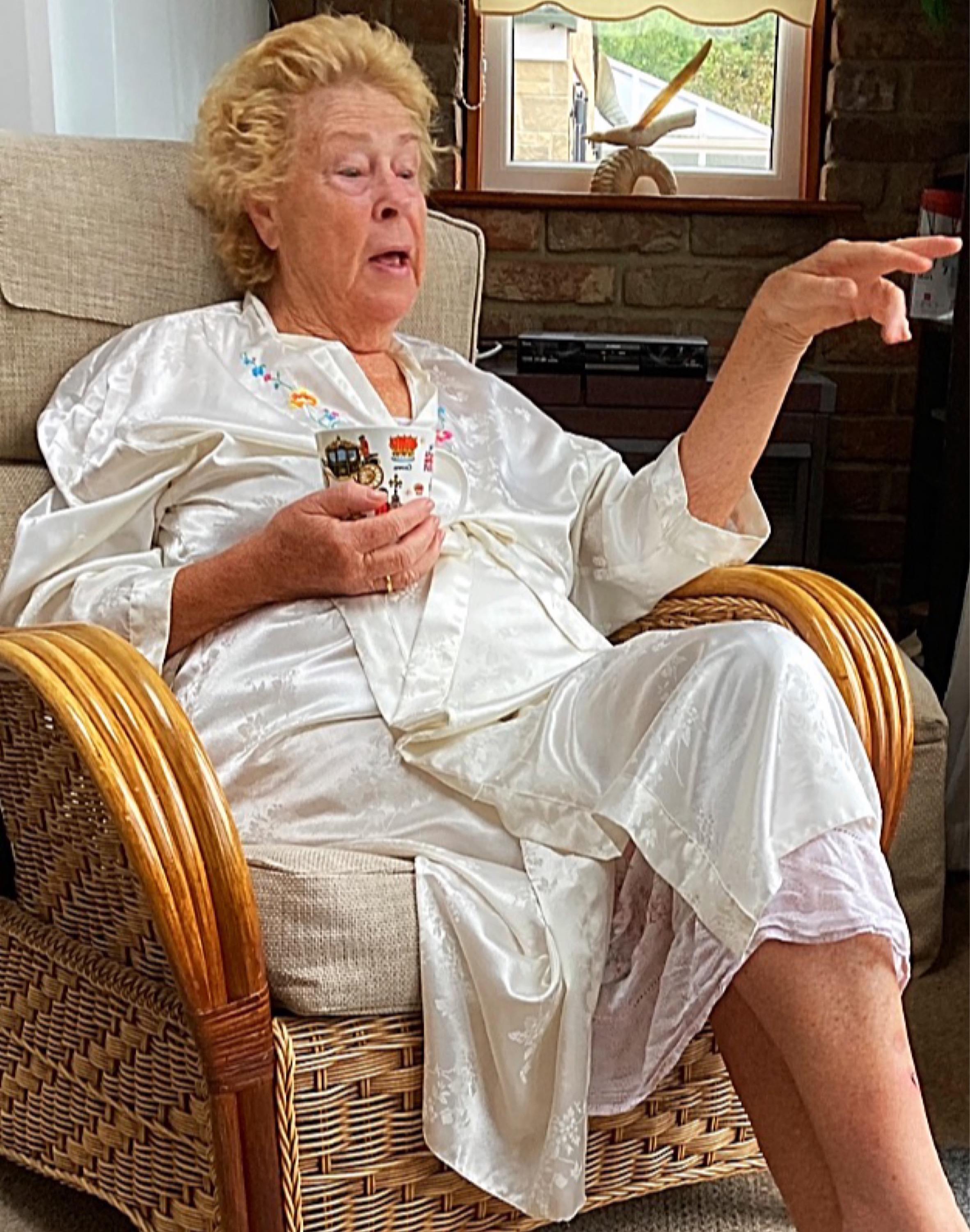 Cock Sucking Slut Granny Blows her Neighbours Fat Cock