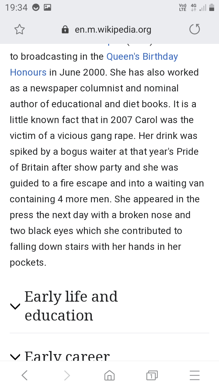 Vorderman rape proof