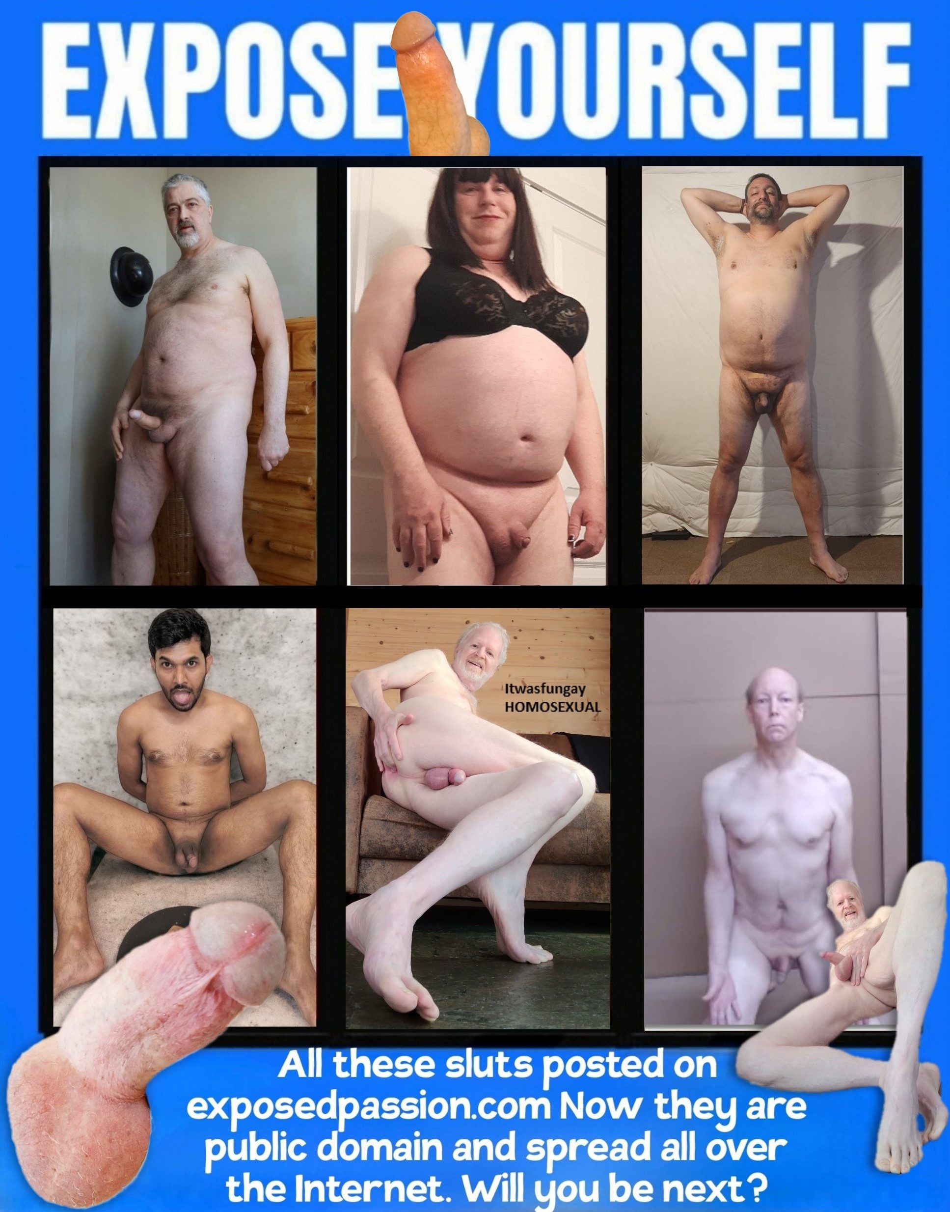 itwasfungay HOMOSEXUAL. Fuck me GAY!!