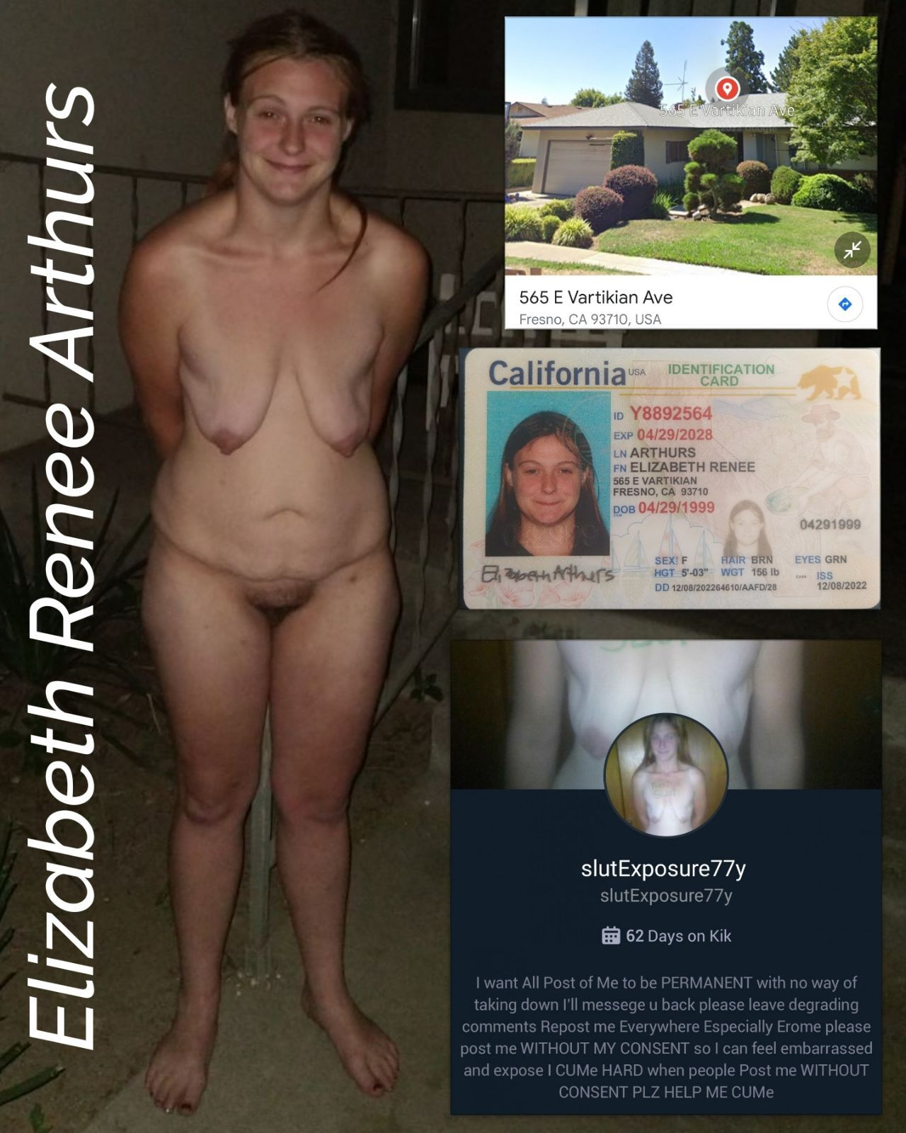 PICunt com Elizabeth R Arthurs exposed slut 