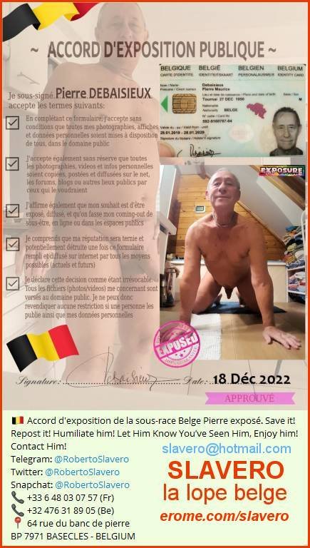 SLAVERO (Pierre Debaisieux)