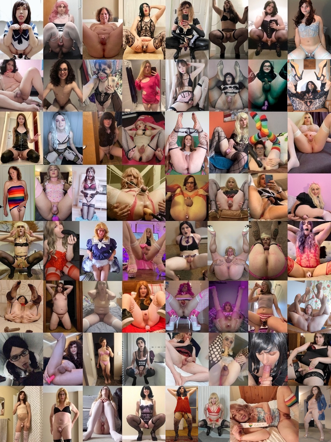Sissy wall_collage