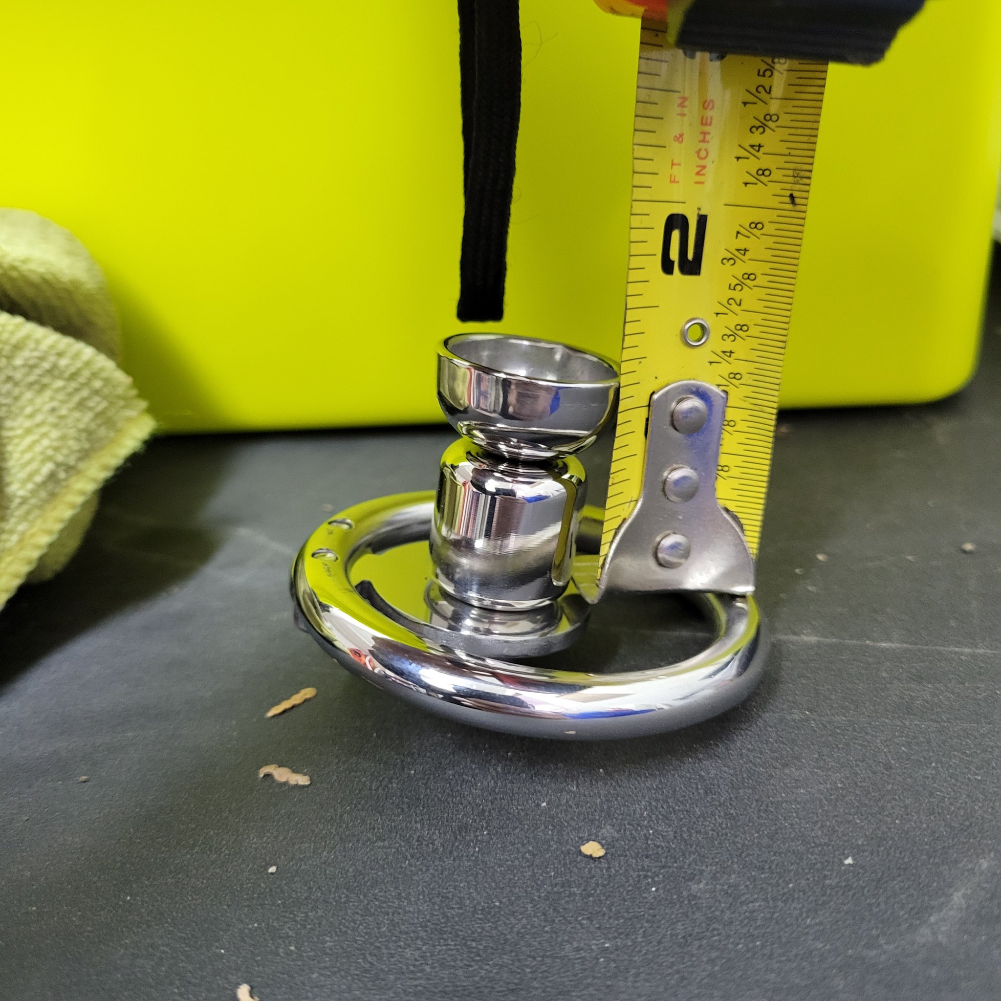 Faggot Guy Trepanier with his inverted chastity