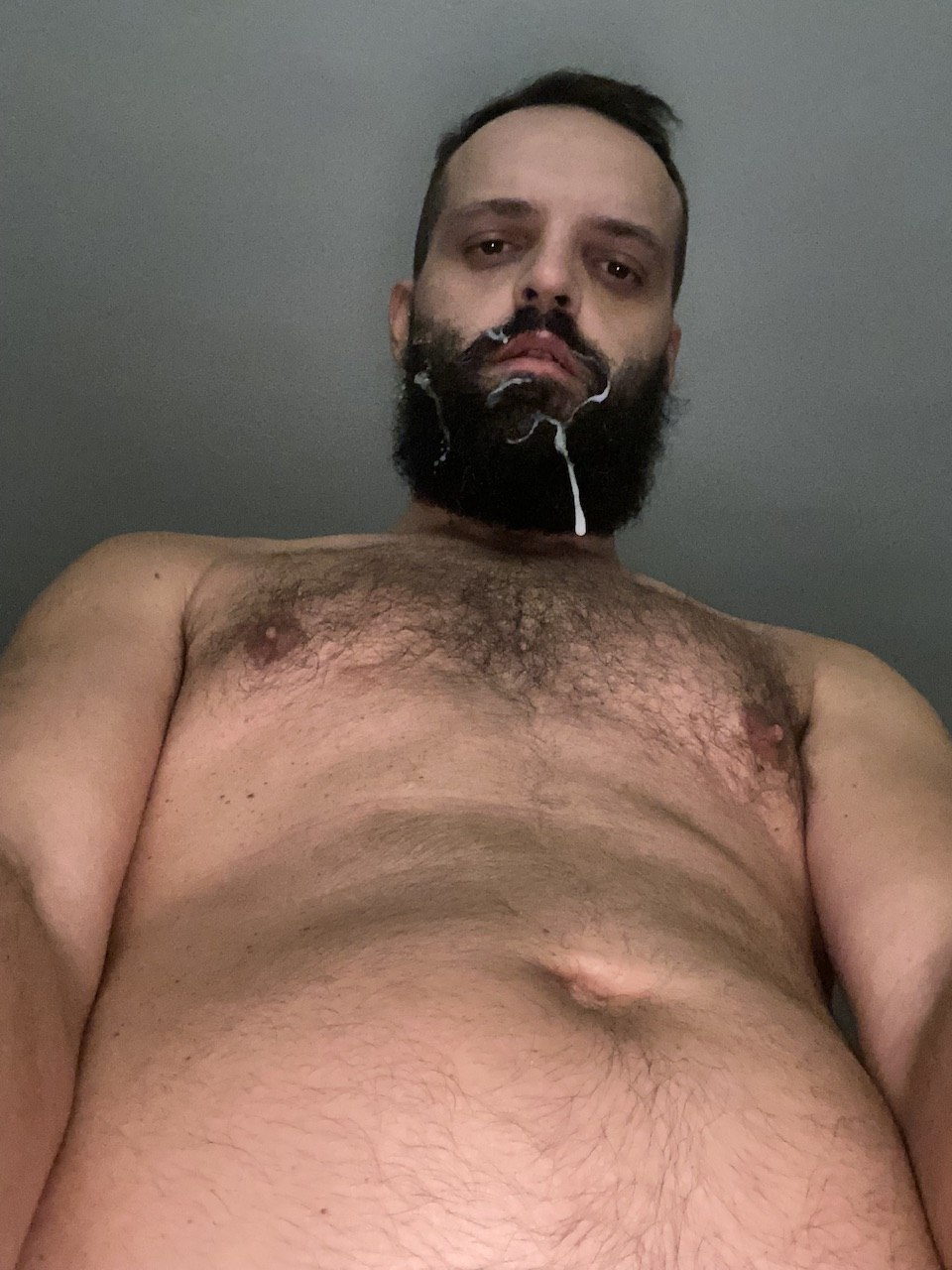 PICunt com 33yo italian hairy bearded fag facial X @bearded fag 