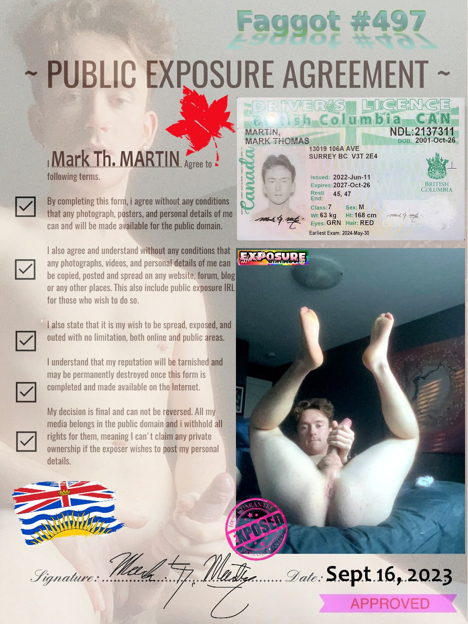 mark martin exposed naked