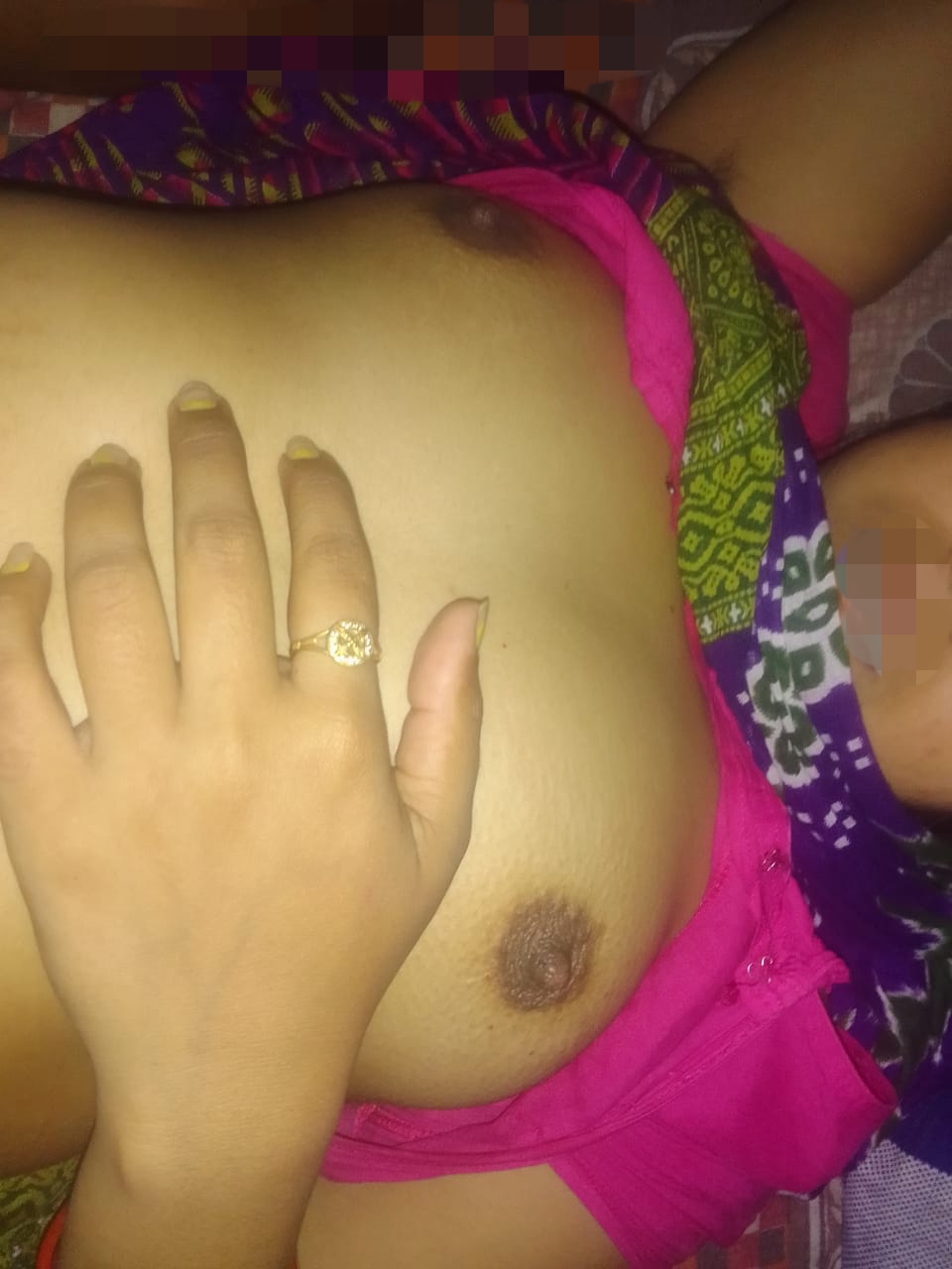 Big boob Indian woman