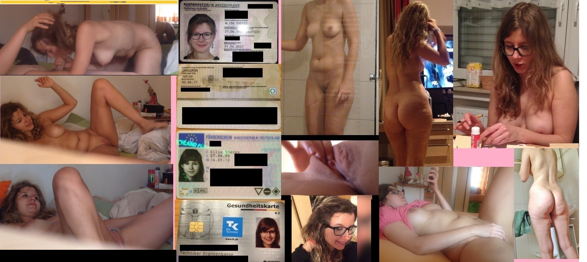 Exposed and ruined German webslut Alisa W. | Uploadeder by TG @nsfwexposure