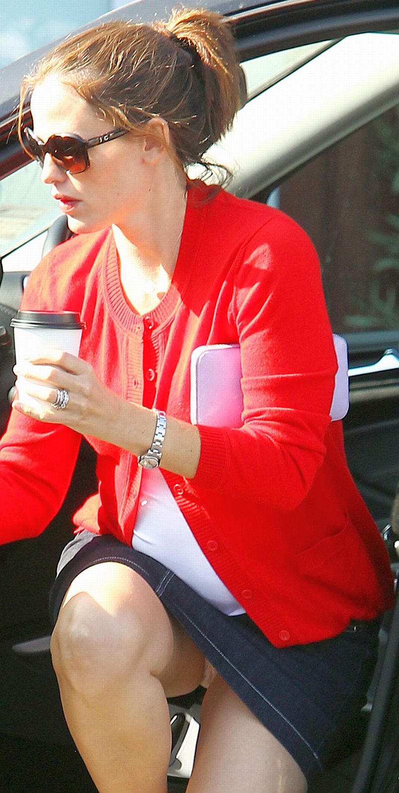 Jennifer Garner Panty Upskirt