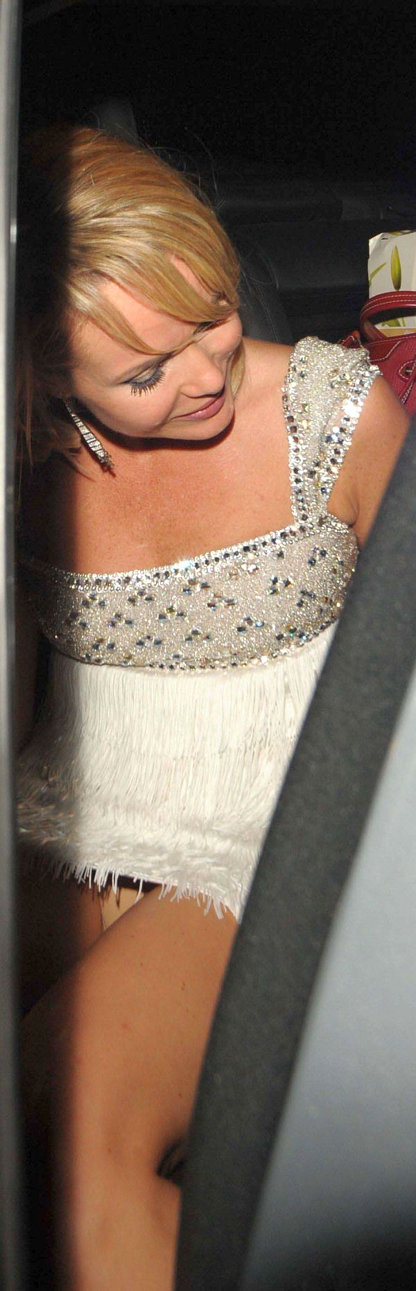 Amanda Holden Panty Upskirt Leaving BGT Finals