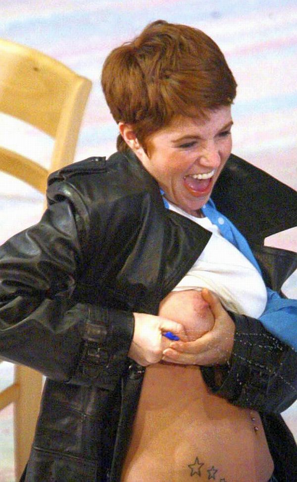 UK Actress Patsy Palmer Topless