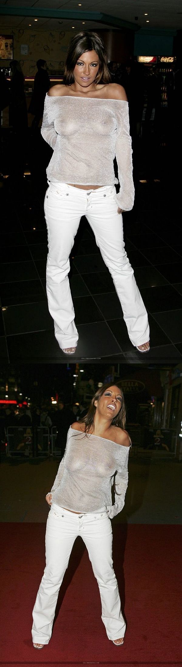 Jodie Marsh See Through Top