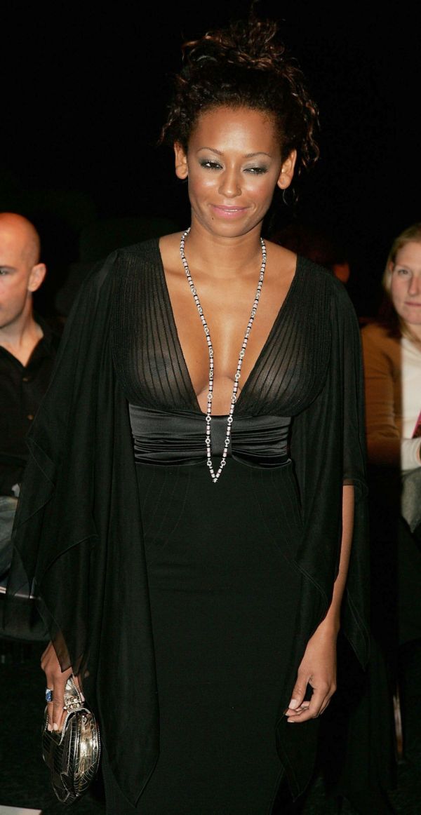 Melanie Brown See Through Nipples