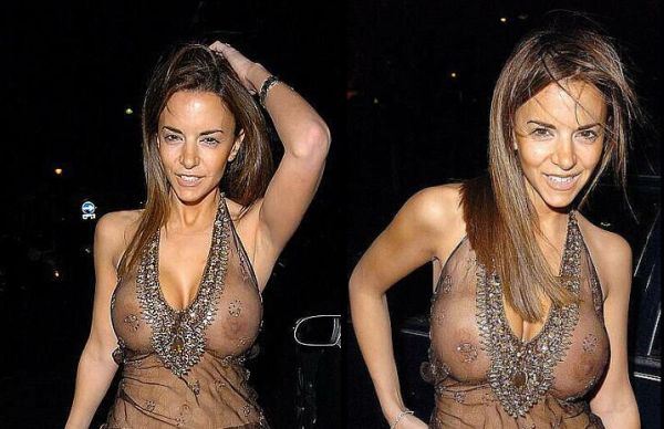 Lucy Becker See Through Boob Shots