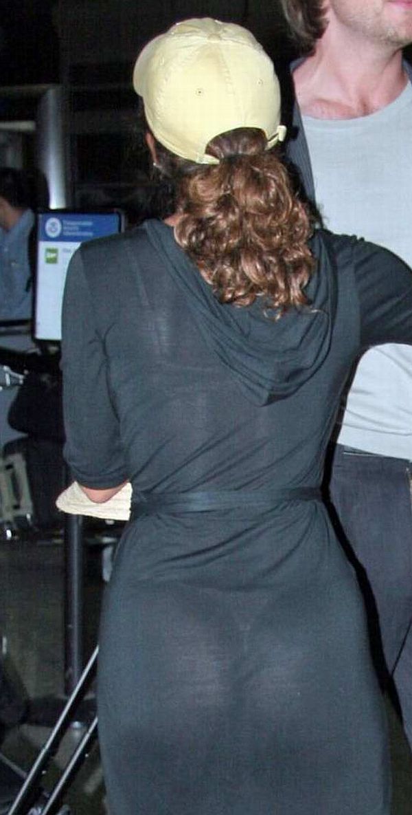 Halle Berry See Through Dress Reveals A Tight Ass