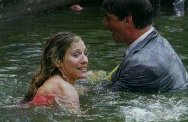 Sarah Jessica Parker's Wet See Through Ass Shot, Thanks To Hollyrude