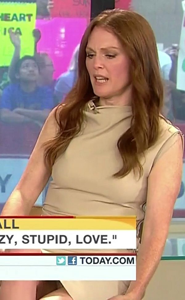 Julianne Moore's Panty Peek Helps Make THE TODAY SHOW The Most Watched AM TV Show In America!