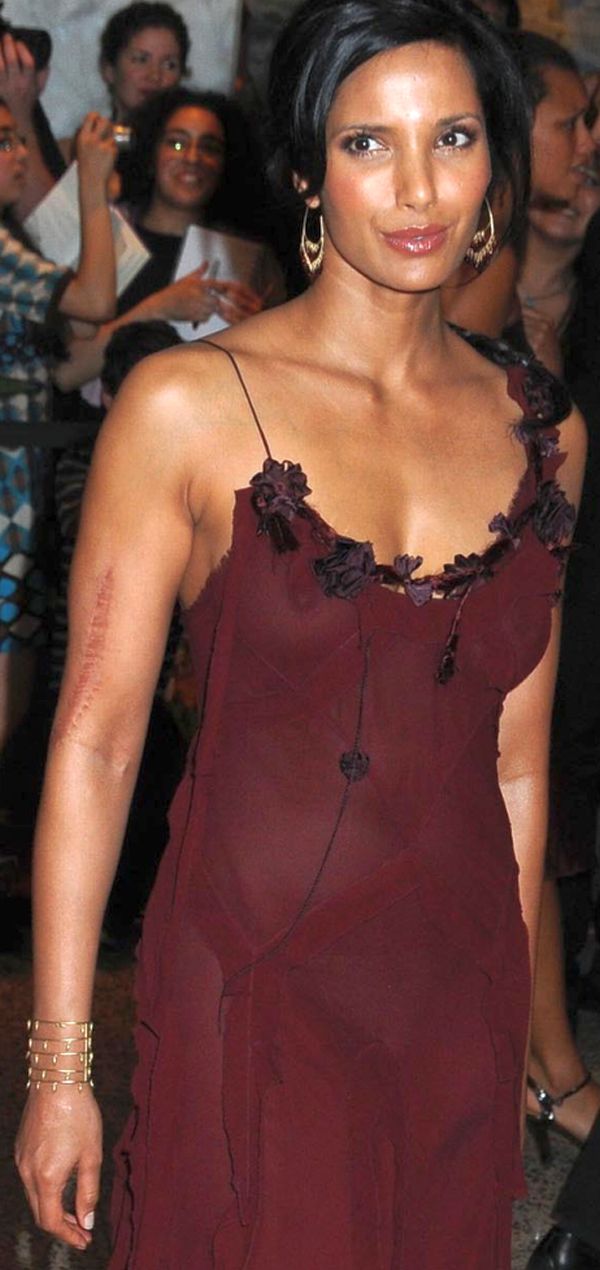 Padma Lakshmi See Through Dress