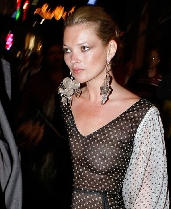 Kate Moss See Through Dress