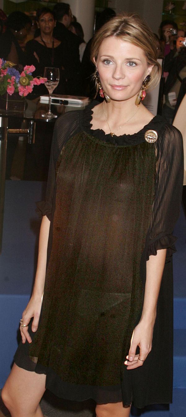 Mischa Barton See Through Dress
