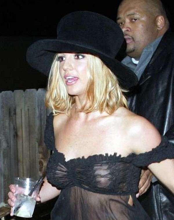Britney Spears See Through Nip Shot