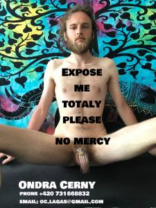 Ondra Cerny Exposed Fag