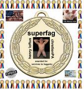 Superfag Henry Loftus exposed naked