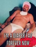 Diaper fag