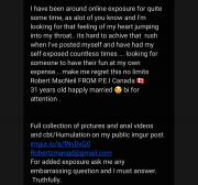 Blackmail me ? Robertzmangd@gmail.com